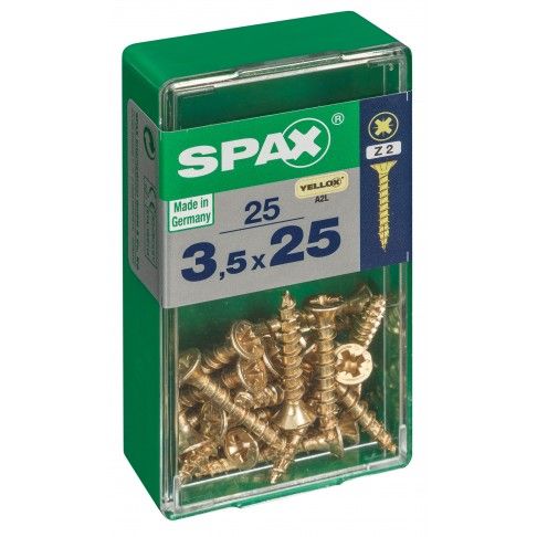 SPAX CP YELLOX 3,5x25mm S 