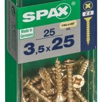 SPAX CP YELLOX 3,5x25mm S 