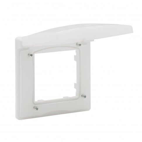 Quadro Simples Ip44  Srie Nilo Step Branco