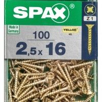 SPAX CP YELLOX 2,5x16mm M