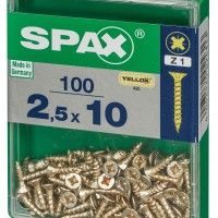 SPAX CP YELLOX 2,5x10mm M