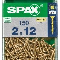 SPAX CP YELLOX 2x12mm M