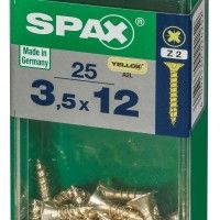 SPAX CP YELLOX 3,5x12mm S 