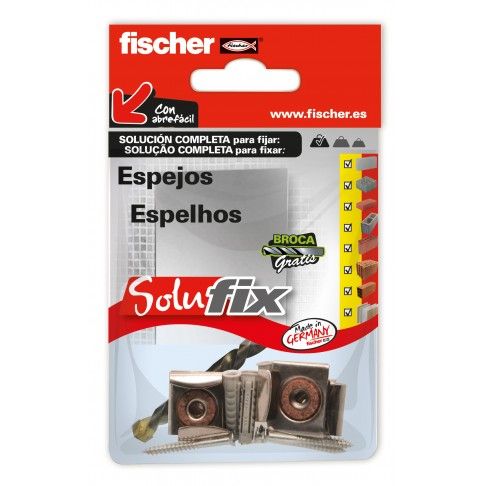 Kit Fixao Espelhos SOLUFIX