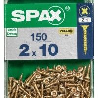 SPAX CP YELLOX 2x10mm M