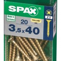 SPAX CP YELLOX 3,5x40mm S 