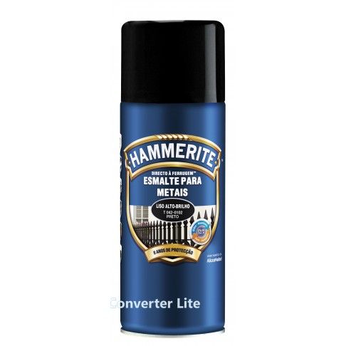 Spray HAMMERITE Antioxidante Preto 400ml