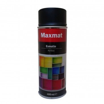 Spray Maxmat RAL 9005 Preto Mate