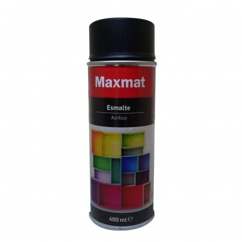 Spray Maxmat RAL 9005 Preto Mate