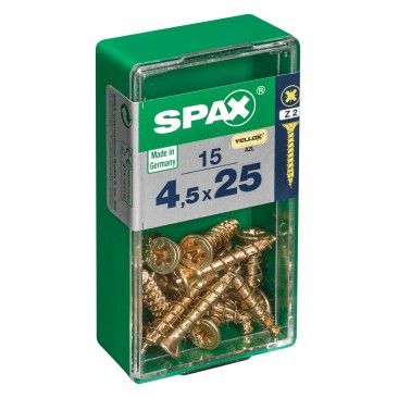 SPAX CP YELLOX 4,5x25mm S 