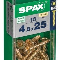 SPAX CP YELLOX 4,5x25mm S 