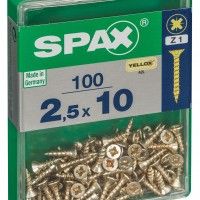 SPAX CP YELLOX 2,5x10mm M