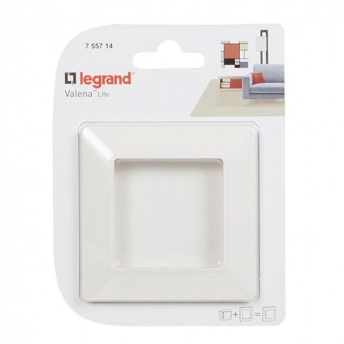 Quadro Simples Srie Valena Life Branco