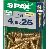 SPAX CP YELLOX 4,5x25mm S 