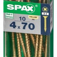 SPAX CP YELLOX 4x70mm S 