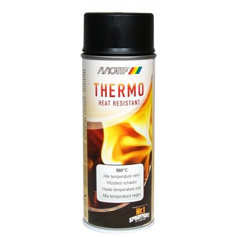 Spray Motip Alta Temperatura Preto