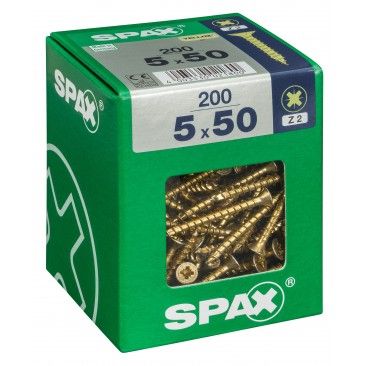 SPAX CP YELLOX 5x50mm XL 