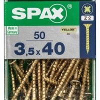 SPAX CP YELLOX 3,5x40mm M 