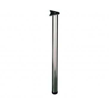 Perna Mesa 71cm com P Nivelador Preto