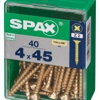 SPAX CP YELLOX 4x45mm M 