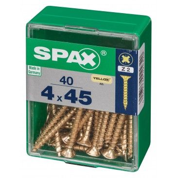 SPAX CP YELLOX 4x45mm M 