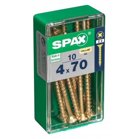 SPAX CP YELLOX 4x70mm S 