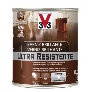 Verniz Ur Int Aqua Brilhante Teca 0,75L