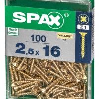 SPAX CP YELLOX 2,5x16mm M