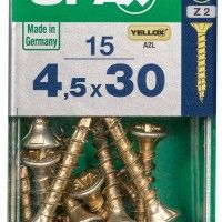 SPAX CP YELLOX 4,5x30mm S 