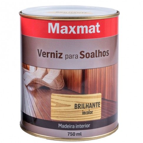 Verniz p/ Soalhos Madeira Brilhante 750ml