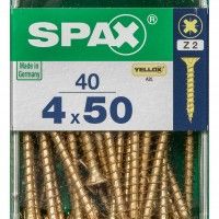 SPAX CP YELLOX 4x50mm M 