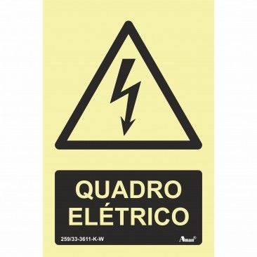 Sinaltica Fotoluminescente Quadro Eltrico