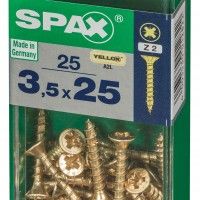 SPAX CP YELLOX 3,5x25mm S 