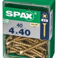 SPAX CP YELLOX 4x40mm M 