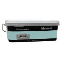 Tinta Decorativa Maxmat Azul Bahamas 2,5L