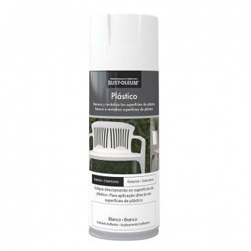 Spray Rust Plstico Branco 400ml