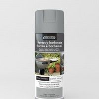 Spray Rust Barbecue Prata Mate 400ml