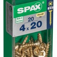 SPAX CP YELLOX 4x20mm S