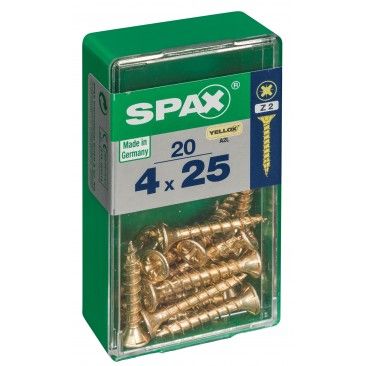 SPAX CP YELLOX 4x25mm S 