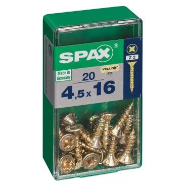 SPAX CP YELLOX 4,5x16mm S 