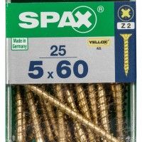 SPAX CP YELLOX 5x60mm M 