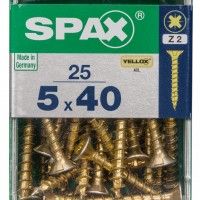 SPAX CP YELLOX 5x40mm M 