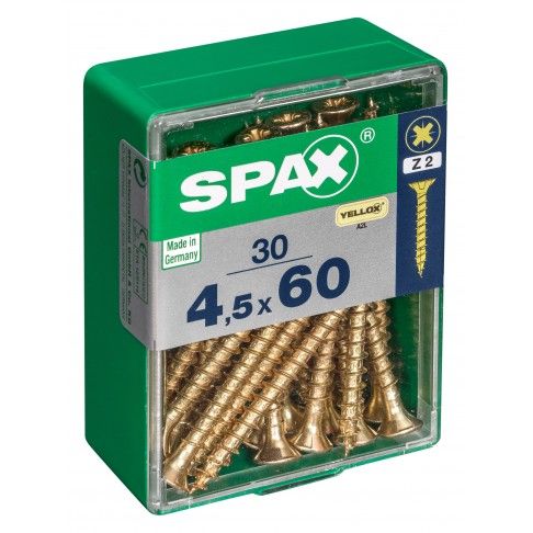 SPAX CP YELLOX 4,5x60mm M 