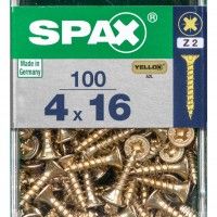 SPAX CP YELLOX 4x16mm M 