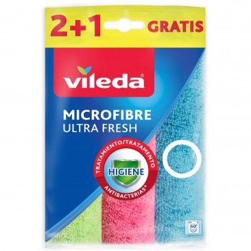 Pano Microfibras Ultra Fresh 3un