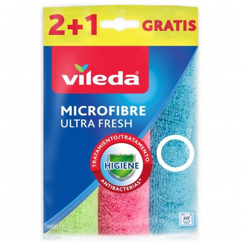 Pano Microfibras Ultra Fresh 3un