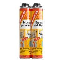 Pack 2 Espuma Poliuretano P/ Pistola 750ml