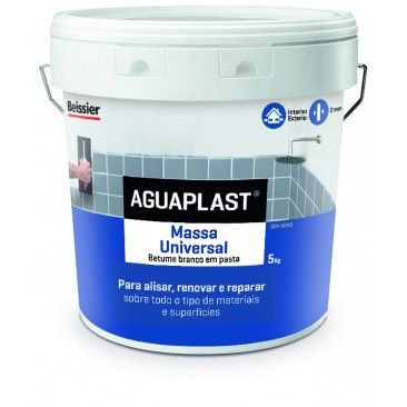 Massa Aguaplast Universal Pasta 5kg