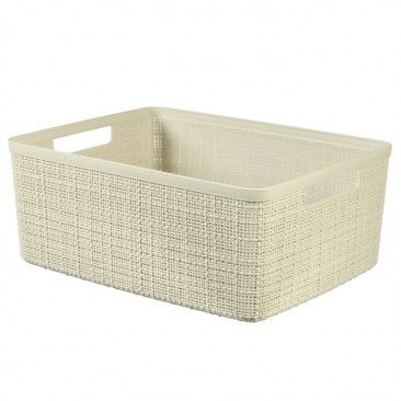 Cesta Jute Beje 12L