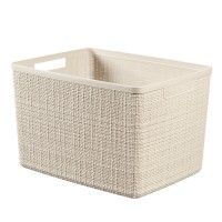 Cesta Jute Beje 20L